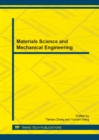 Image for Materials Science and Mechanical Engineering