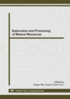 Image for Exploration and Processing of Mineral Resources