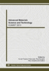 Image for Advanced Materials Science and Technology