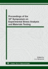 Image for Proceedings of the 14th Symposium on Experimental Stress Analysis and Materials Testing