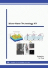 Image for Micro-Nano Technology XV