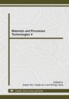 Image for Materials and Processes Technologies V
