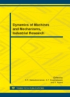 Image for Dynamics of Machines and Mechanisms, Industrial Research