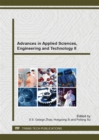 Image for Advances in Applied Sciences, Engineering and Technology II
