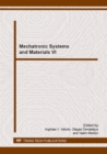 Image for Mechatronic Systems and Materials VI
