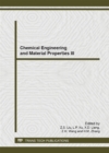 Image for Chemical Engineering and Material Properties III