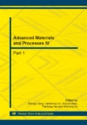 Image for Advanced Materials and Processes IV