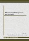 Image for Advances in Textile Engineering and Materials IV