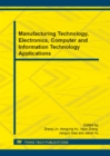 Image for Manufacturing Technology, Electronics, Computer and Information Technology Applications