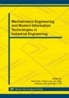 Image for Mechatronics Engineering and Modern Information Technologies in Industrial Engineering