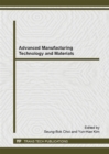 Image for Advanced Manufacturing Technology and Materials