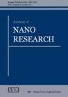Image for Journal of Nano Research Vol. 13
