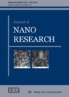 Image for Journal of Nano Research Vol. 21