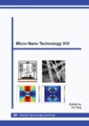Image for Micro-Nano Technology XVI