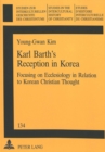 Image for Karl Barth&#39;s Reception in Korea