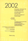 Image for Schweizer Jahrbuch Fuer Musikwissenschaft Annales Suisses de Musicologie Annuario Svizzero di Musicologia