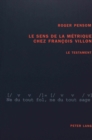 Image for Le Sens de La Metrique Chez Francois Villon