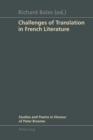 Image for Challenges of Translation in French Literature