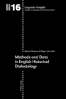 Image for Methods and data in English historical dialectology