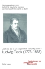 Image for Ludwig Tieck (1773-1853)