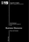 Image for Business discourse  : texts and contexts