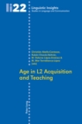 Image for Age in L2 Acquisition and Teaching