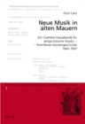 Image for Neue Musik in Alten Mauern