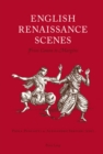 Image for English Renaissance scenes  : from canon to margins