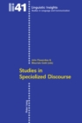 Image for Studies in Specialized Discourse
