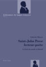 Image for Saint-John Perse Lecteur-Poete