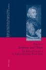 Image for Scripture and deism  : the biblical criticism of the eighteenth-century British deists