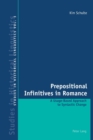 Image for Prepositional Infinitives in Romance