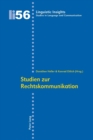 Image for Studien zur Rechtskommunikation