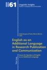 Image for English as an additional language in research publication and communication