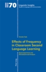 Image for Effects of Frequency in Classroom Second Language Learning
