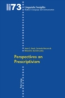 Image for Perspectives on prescriptivism