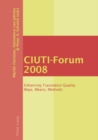 Image for CIUTI-Forum 2008  : enhancing translation quality
