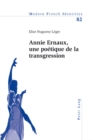 Image for Annie Ernaux, Une Poetique de la Transgression