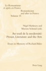 Image for Au seuil de la modernitâe  : Proust, literature and the arts