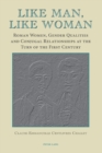 Image for Like man, like woman  : Roman women, gender qualities and conjugal relationships at the turn of the first century
