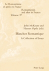 Image for Blanchot romantique  : a collection of essays