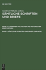 Image for Saemtliche Schriften Und Briefe