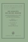 Image for Die Gedichte DES Michel Beheim