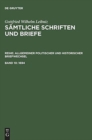 Image for Saemtliche Schriften Und Briefe
