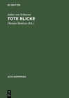 Image for Tote Blicke