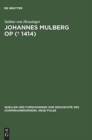 Image for Johannes Mulberg OP (? 1414)