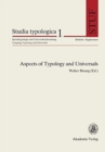 Image for Aspects of Typology and Universals