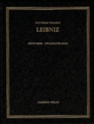 Image for Gottfried Wilhelm Leibniz. S?mtliche Schriften und Briefe, BAND 20, Juni 1701-M?rz 1702