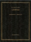 Image for Gottfried Wilhelm Leibniz. S?mtliche Schriften und Briefe, BAND 4, 1670-1673. Infinitesimalmathematik