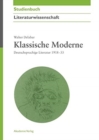 Image for Klassische Moderne